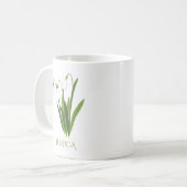 Mug Mai Mois de naissance Fleur Lys de la vallée (Devant gauche)