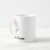 Mug Mai Mois de naissance Fleur Lys de la vallée Anniv (Devant gauche)