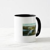 Mug Maiden Cliff Vue du lac Megunticook (Devant droit)
