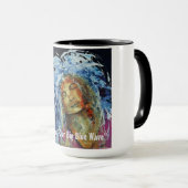 Mug "Maiden Of Our Big Blue Wave" (Devant droit)
