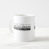 Mug Maigre certifié six ceintures noires de sigma (Devant gauche)