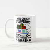 Mug Mail Carrier Delivering More Packages Than Santa C (Gauche)