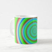 Mug Maillage de couleur 7 torsion (Devant gauche)