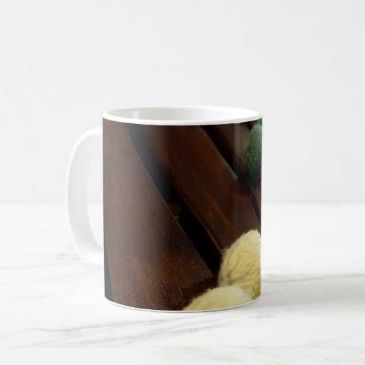 Mug Maillets de Marimba sur le Marimba (Devant gauche)