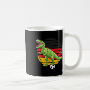 Mug Maillot allemand Dino Trex de football Drapeau de