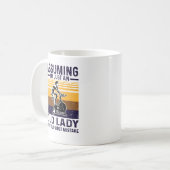Mug Maillot Cyclisme Vintage (Devant gauche)