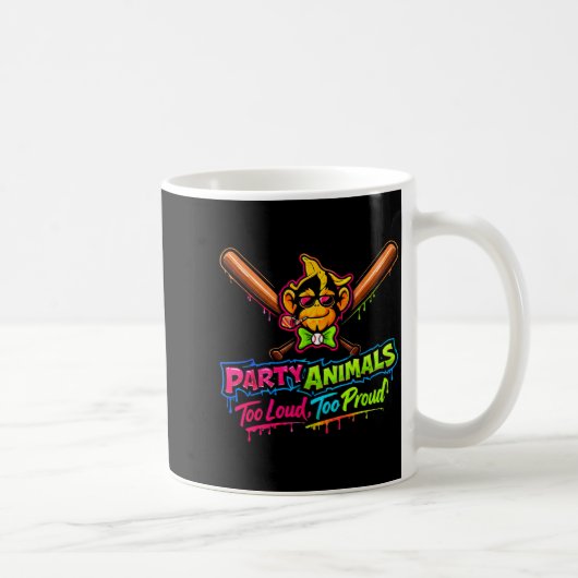 Mug Maillot de baseball Party animals (Droite)