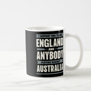 Mug Maillot de cricket anglais deux équipes pas d'Aust