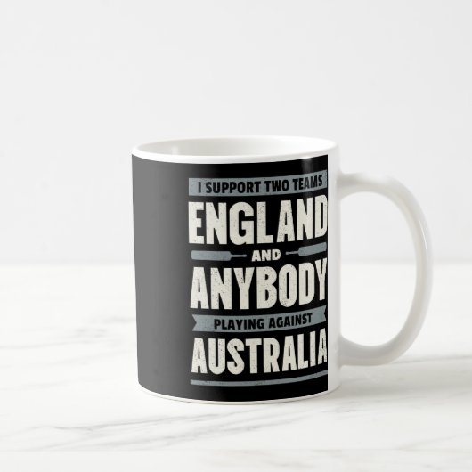 Mug Maillot de cricket anglais deux équipes pas d'Aust (Droite)