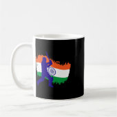 Mug Maillot de cricket d'Inde Tsman drapeau de cricket (Gauche)