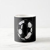 Mug Maillot de foot numéro 0 croqué style Ll Sp (Centre)