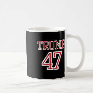 Mug Maillot de Footbyll Trump 47 Président Équipe Styl