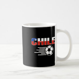 Mug Maillot de supporters de football fiers du Chili F