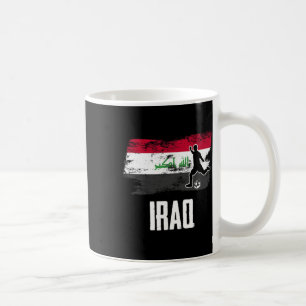 Mug Maillot du drapeau irakien Équipe de football irak