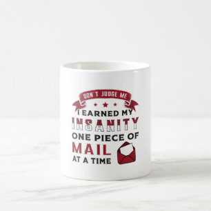 Mug Mailman Day Postman Post Job Delivery Gidea Idea