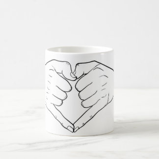 Mug main cœur