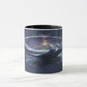 Mug Main Cosmique Fantastique Sombre (Centre)