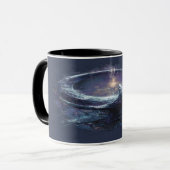 Mug Main Cosmique Fantastique Sombre (Devant gauche)