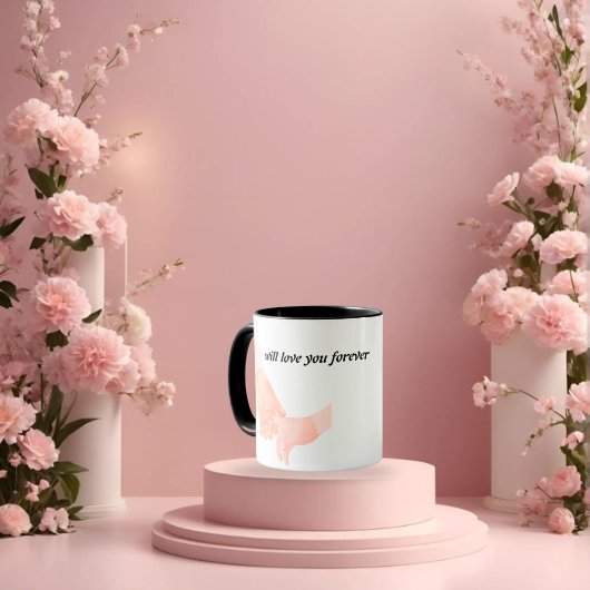 Mug Main dans l'amour de la main Art - Parent & Enfant