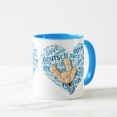 Mug Main de Deaf (Devant droit)