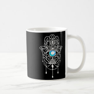 Mug Main de Hamsa mauvais œil Namaste Yoga Méditation