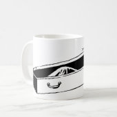 Mug Main de l'horreur émergeant du cercueil (Devant gauche)