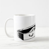 Mug Main de l'horreur émergeant du cercueil (Gauche)