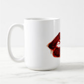 Mug Main effrayante rouge d'Halloween (style n° 2) (Gauche)