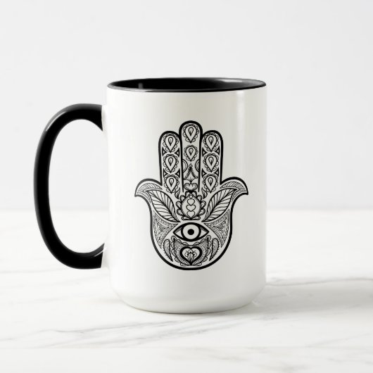 Mug Main inspirée de Hamsa (Gauche)