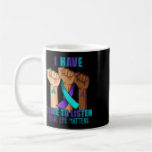 Mug Main J'Ai Le Temps D'Écouter La Prévention Du Suic (Gauche)