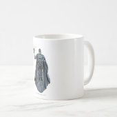Mug Main noire avec crâne 2 (Devant droit)