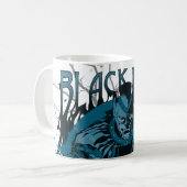 Mug Main noire - Collage graphique (Devant gauche)