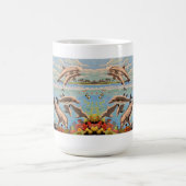 Mug Main Painted by Number | Dolphins | (Centre)