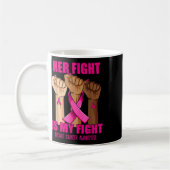Mug Main Son Combat Est Mon Combat Conscience Du Cance (Gauche)