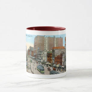 Mug Main St., Buffalo 1913 Vintage