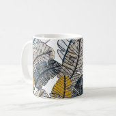 Mug Main tirée : Feuilles tropicaux (Devant gauche)