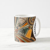 Mug Main Tirée Par EDDArt - Thoughts 1 (Devant droit)