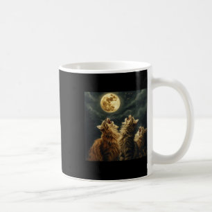 Mug Maine Coon Howl Sur Moon Amoureux des chats