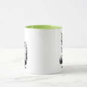 Mug Maine Coon Tabby Cat Off-Leash Art™ (Centre)