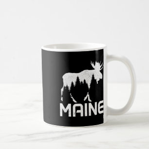 Mug Maine Vintage Pride Souvenir Élan Nature Randonnée