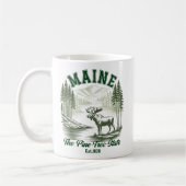 Mug Maine Wilderness Scenic Forest Design (Gauche)