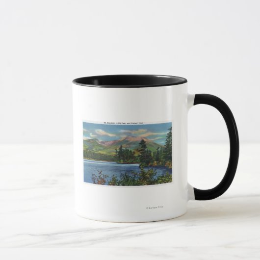 Mug MaineVue du Mont Katahdin et de Daicey Pond (Droite)