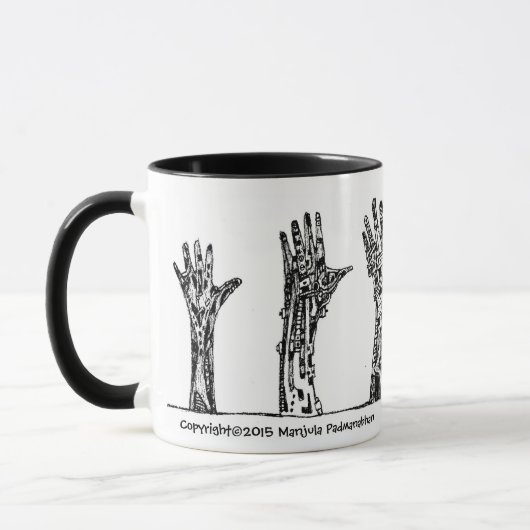 MUG MAINS (Gauche)
