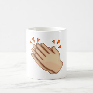 Mug Mains applaudissantes - Emoji