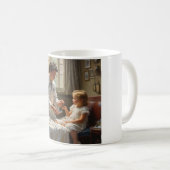 Mug Mains attenantes : Siroter avec compassion (Devant droit)