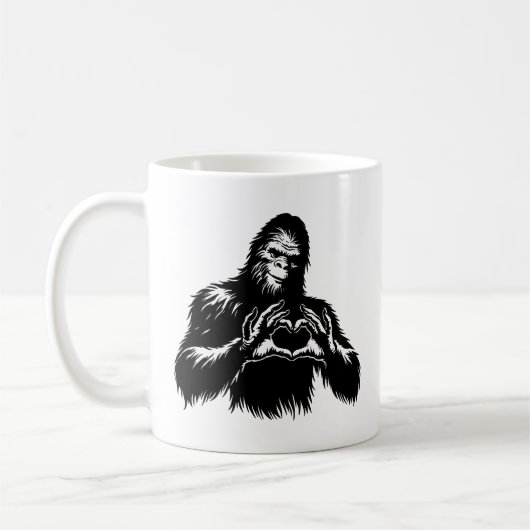 Mug Mains Coeur Bigfoot (Gauche)