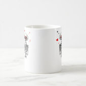 Mug Mains Coeur Squelette Pour Trending (Centre)