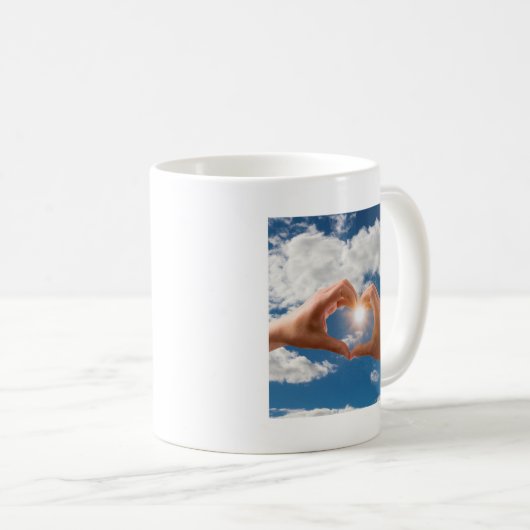 Mug Mains d'amour (Devant droit)