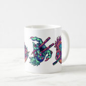 Mug Mains de dessin monstre (Devant droit)