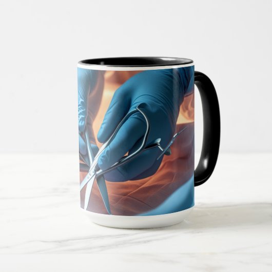 Mug Mains de guérison (Devant droit)